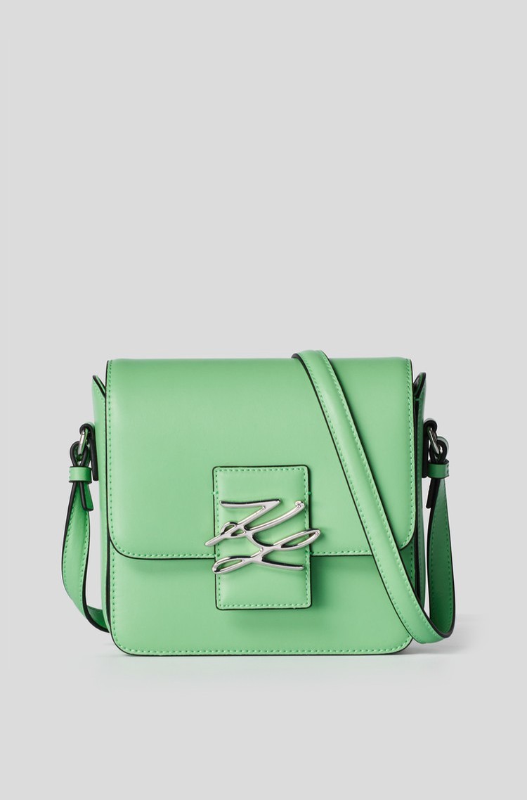 KARL LAGERFELD K/Autograph Crossbody Bag Aloe 