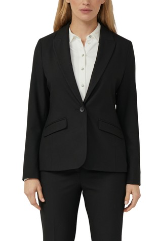 Slim fit stretch blazer