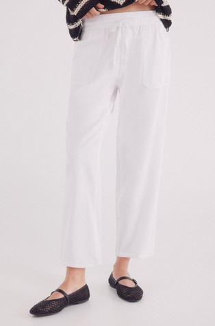 Lyocell cotton jogger pants