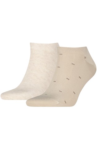 2 Pack Short Socks in Cotton-blend