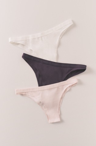 HI&BYE brazilian panties 3-pack