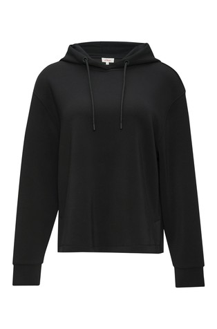 S.OLIVER Hoodie made of scuba in a relaxed fit Black 4