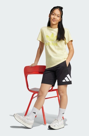 ADIDAS Essentials unisex kratke hlače Črna - Black / White 3
