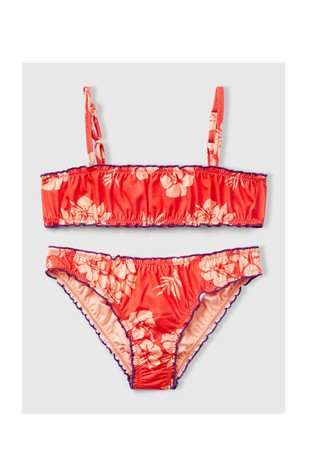 Bikini with floral print