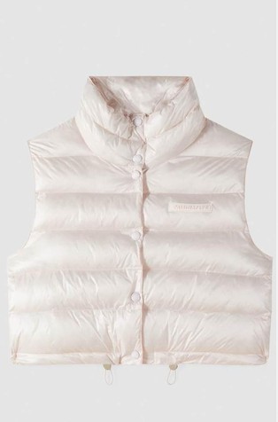 Obojestranski kratek prešit brezrokavnik