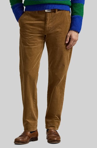 Stretch Straight Fit Corduroy Pant