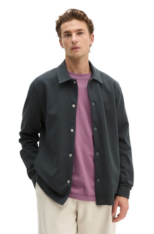 Regular-fit sweatshirt made from organic cotton blend