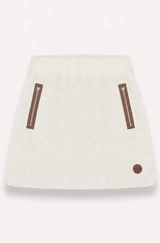 Teddy fleece skirt