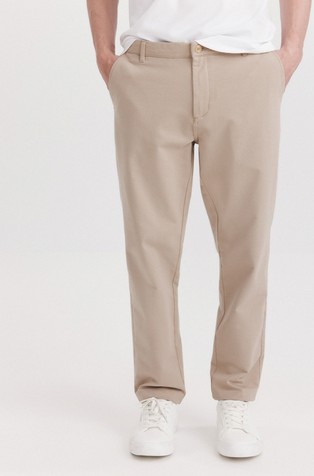 Slim fit chino hlače iz raztegljivega bombaža