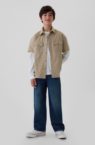 Široke jeans hlače za dečke