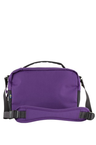 FJALLRAVEN Unisex Vardag vodoodbojna torba za čez ramo Škrlatna - Violette / Coal Black 3