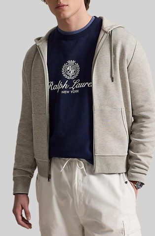 Double-Knit Full-Zip Hoodie