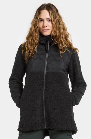 Bibi Full-Zip Teddy Jumper with Quilting