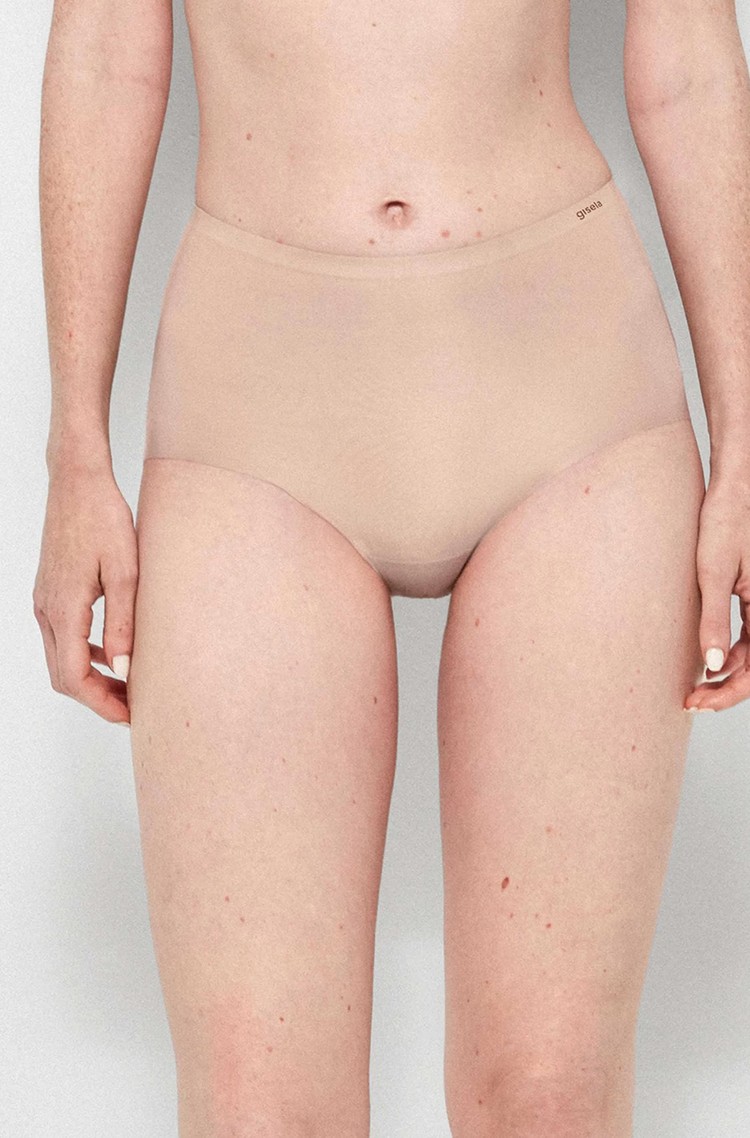 GISELA Midi panty with preformed back Beige 