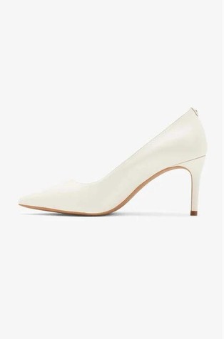 MICHAEL KORS Alina Flex usnjeni salonarji Bela - Lt Cream 3