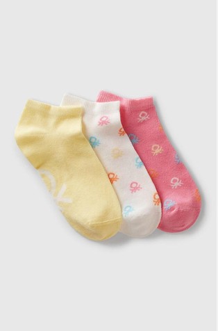 Paket 3 parov nizkih nogavic