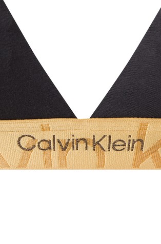 CALVIN KLEIN UNDERWEAR Triangle Bra - Embossed Icon