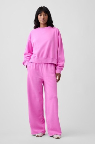 VintageSoft Baggy Wide-Leg Sweatpants