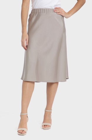 Satin skirt