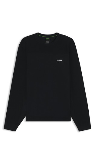 Pleten pulover iz kombinacije struktur z uravnavanjem vlage