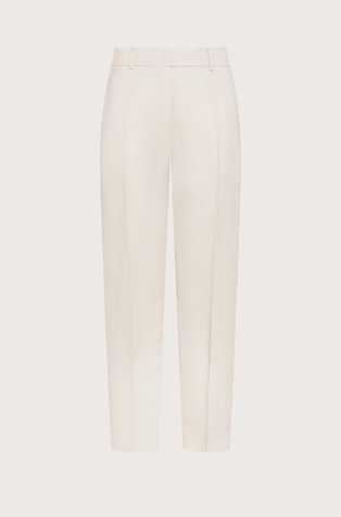 Hlače iz mešanice viskoze in lana