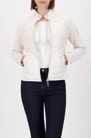 Prešita jakna z vstavki iz neoprena