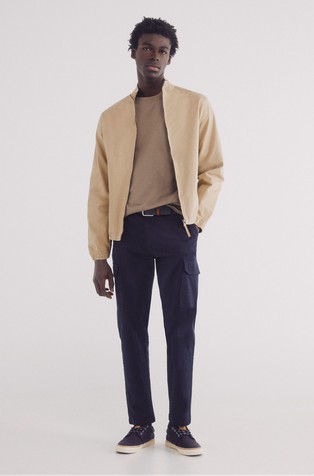 SPRINGFIELD Lahka bombažna jakna Bež - Beige 3