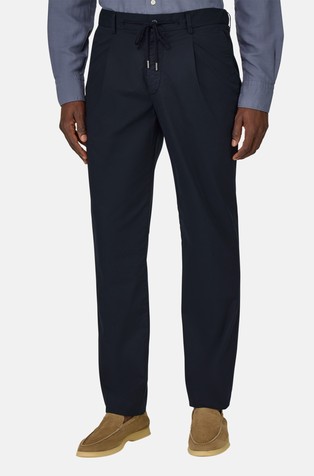 Stretch Cotton Trousers