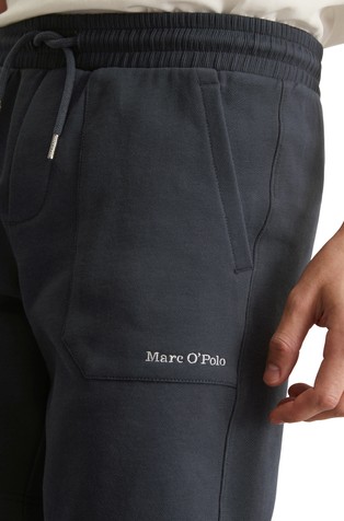 MARC O'POLO Kratke hlače iz organskega bombaža Modra - Dark Blue 3
