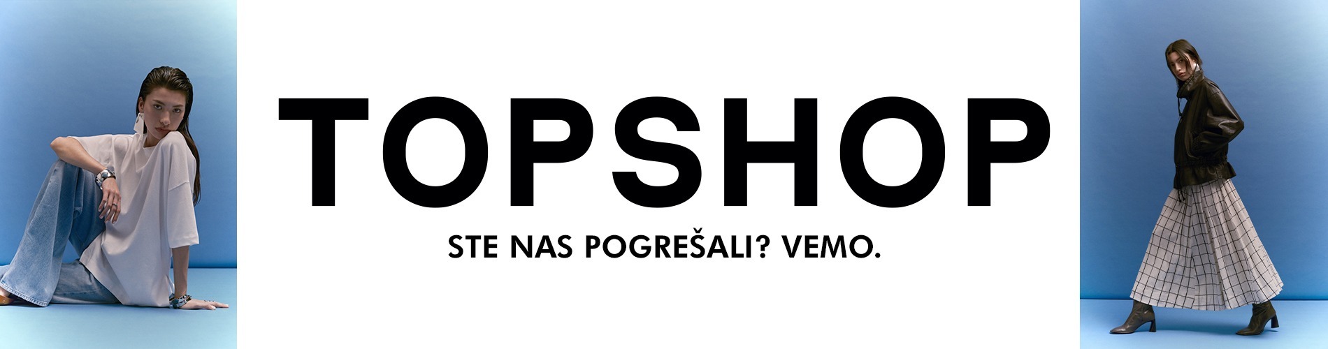 TopShop landing